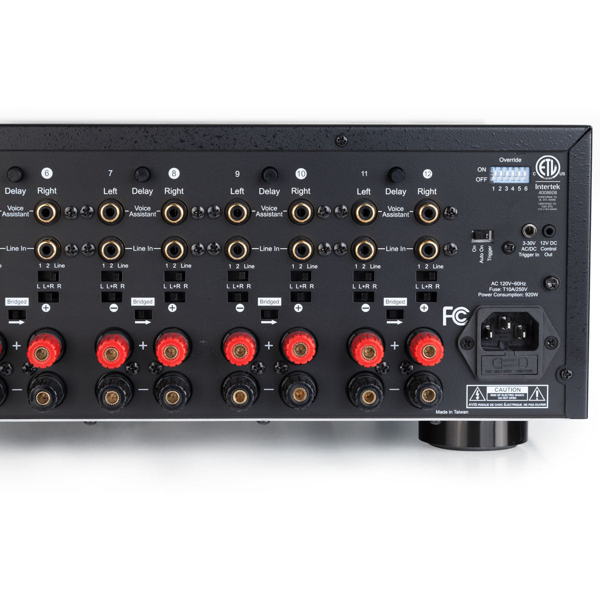 DMA-1240ADS 12-Channel Amplifier with Dedicated Source Switching