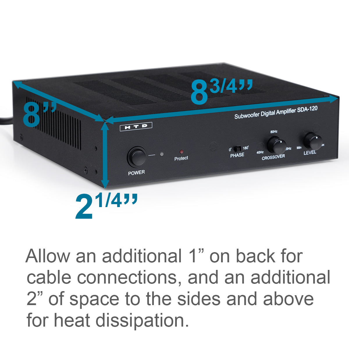 SDA-120 Subwoofer Amplifier