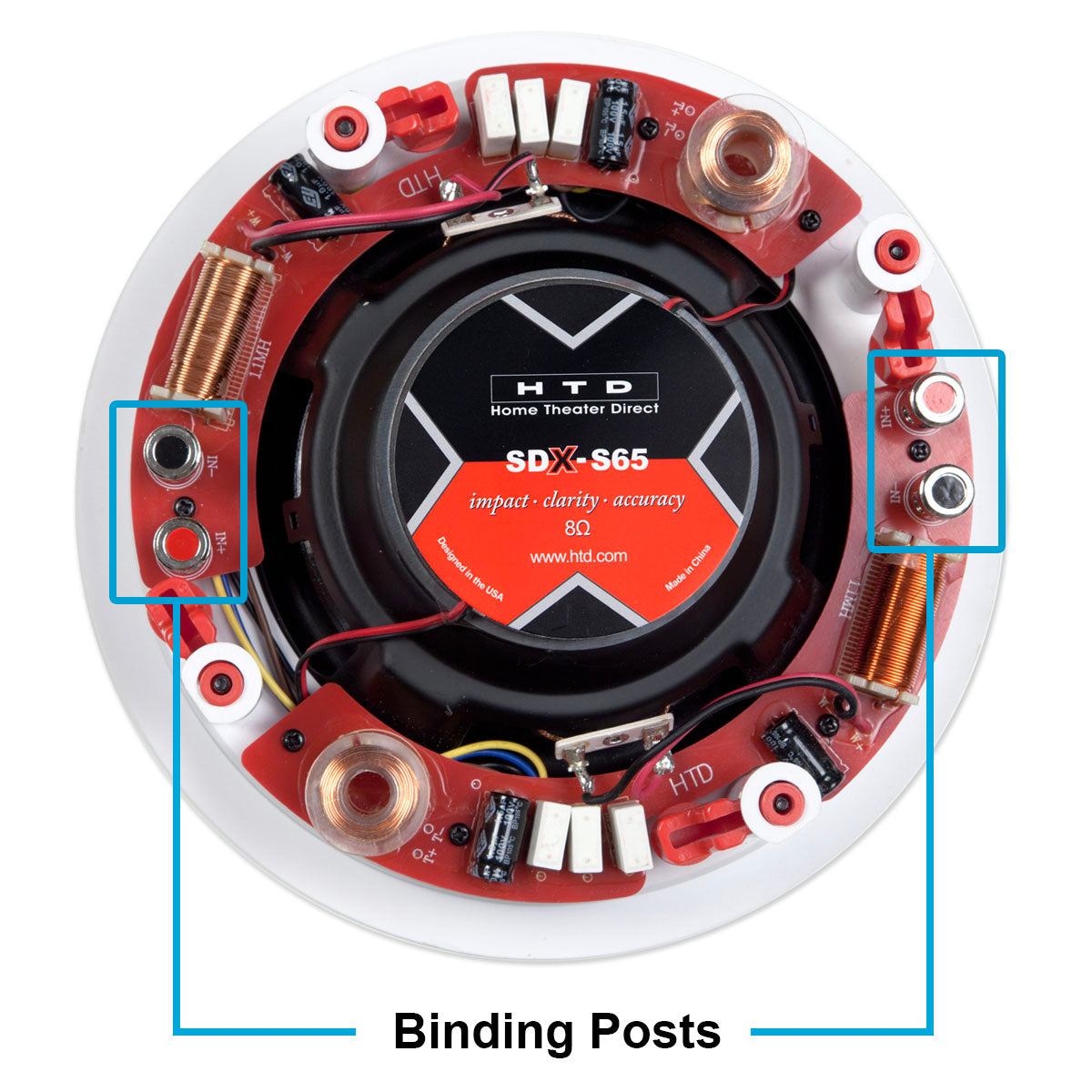 SDX-S65 In-Ceiling Single Stereo Speaker
