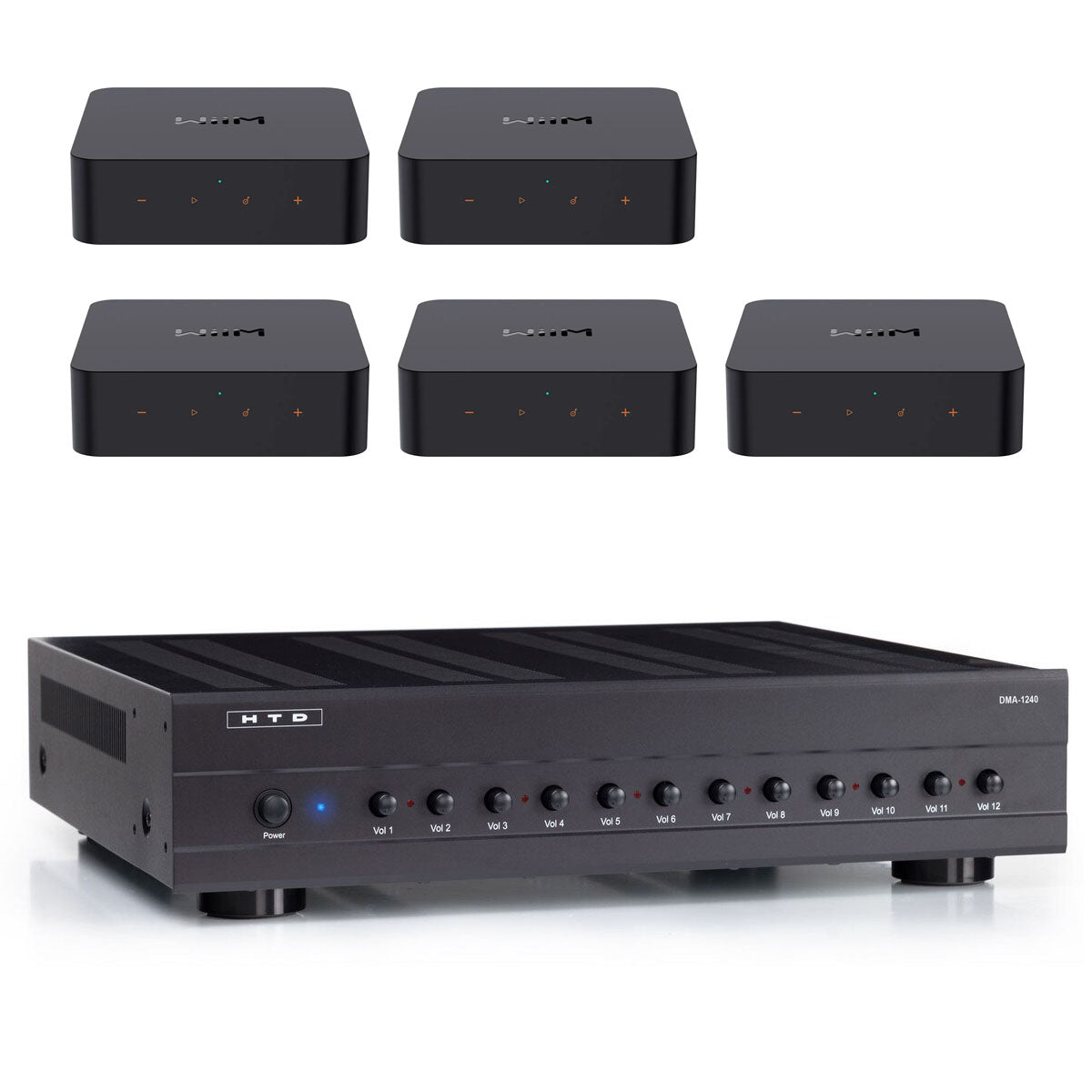 Simple 5-Zone Audio System