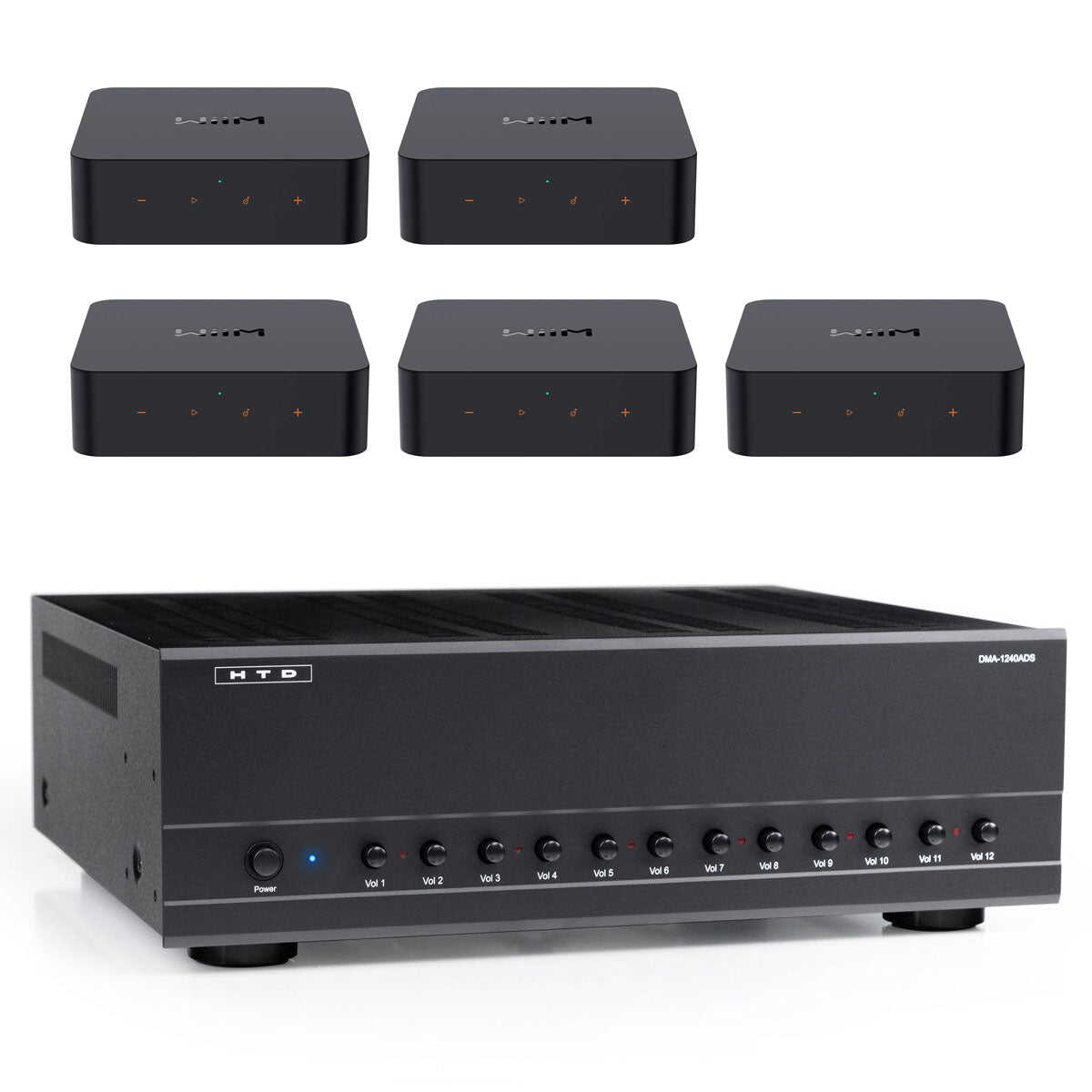 Simple 5-Zone Audio System