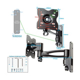 BR-TPRX Heavy Duty Brackets with Extension Arm