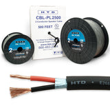 14 Gauge 2-Conductor Behind-the-Wall Speaker Cable