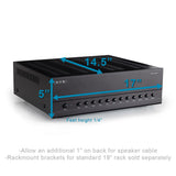 DMA-1240ADS 12-Channel Amplifier with Dedicated Source Switching