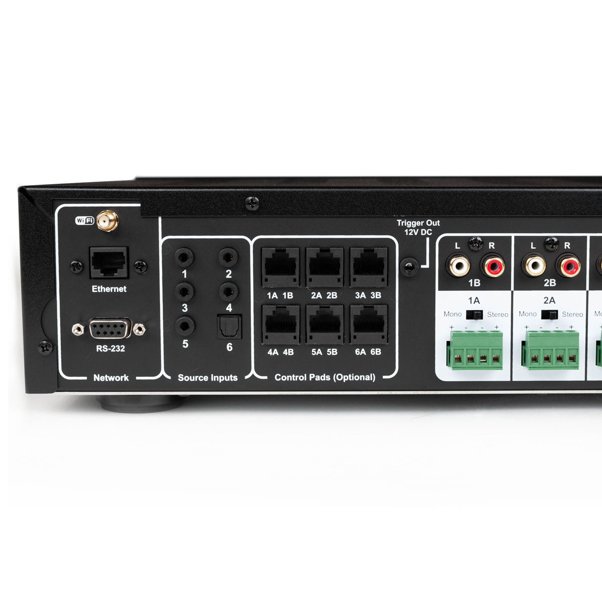 Dueta AMP - Whole-House Audio Controller and Amplifier in One