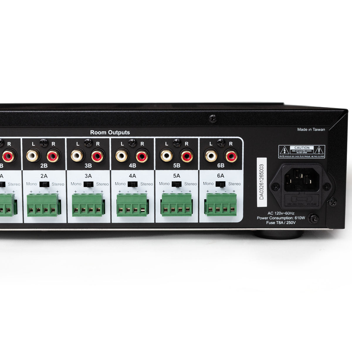 Dueta AMP - Whole-House Audio Controller and Amplifier in One