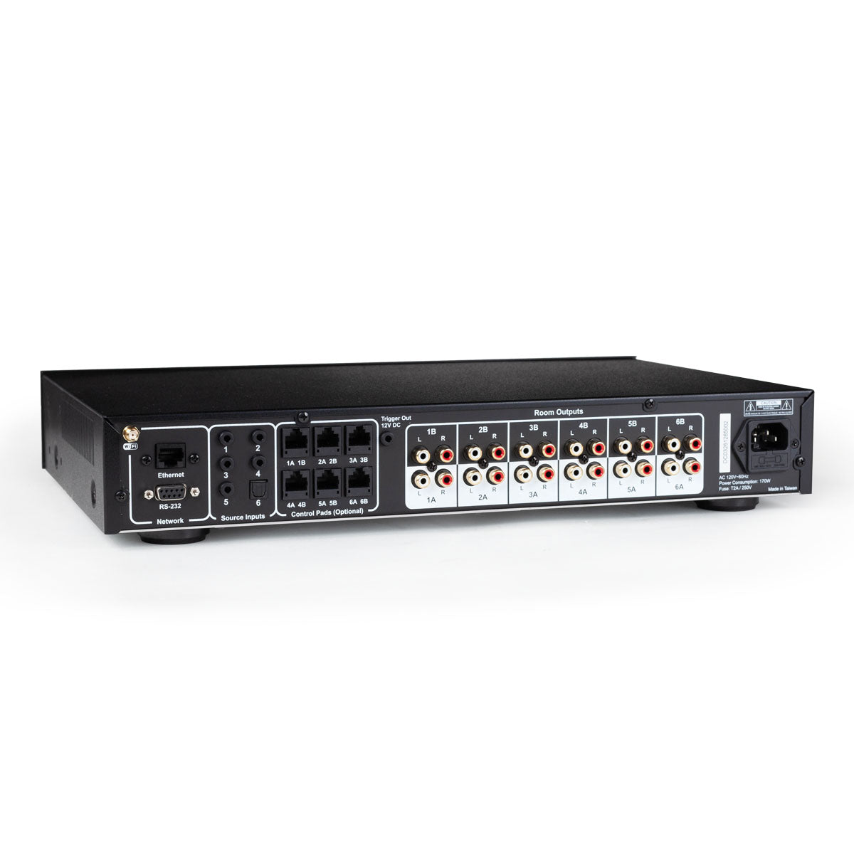 Dueta CONTROLLER - 12 Room Whole-House Audio Controller