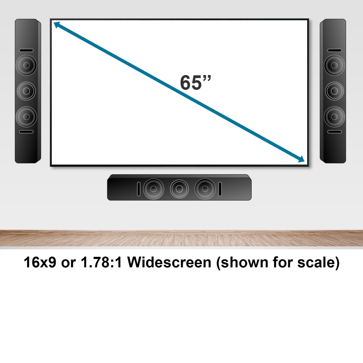 Cinema LCR1 - for Medium to Large Rooms