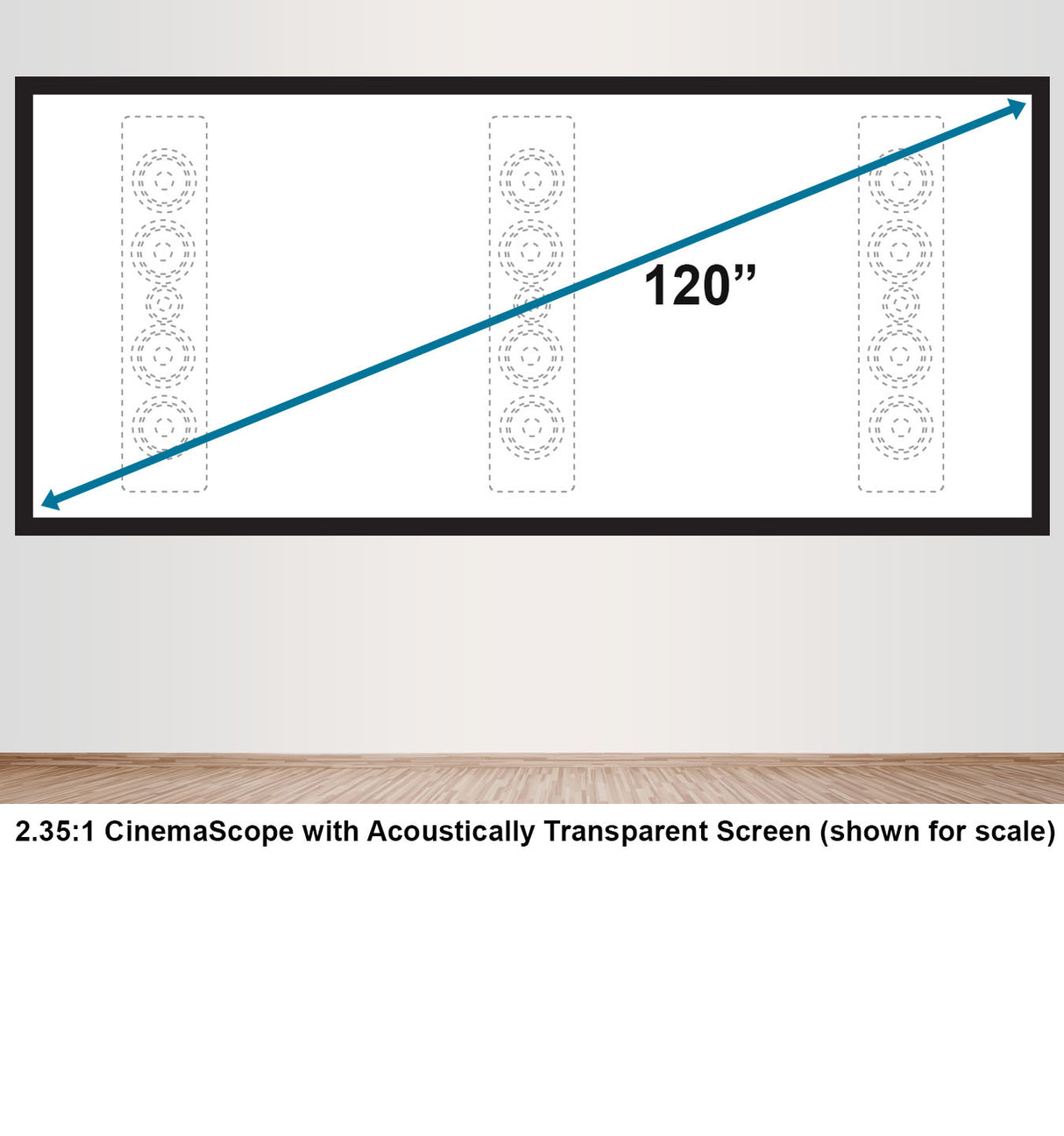 Cinema LCR2 - On-Wall Tower Performance