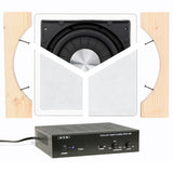 HDX In-Wall Powered Subwoofer