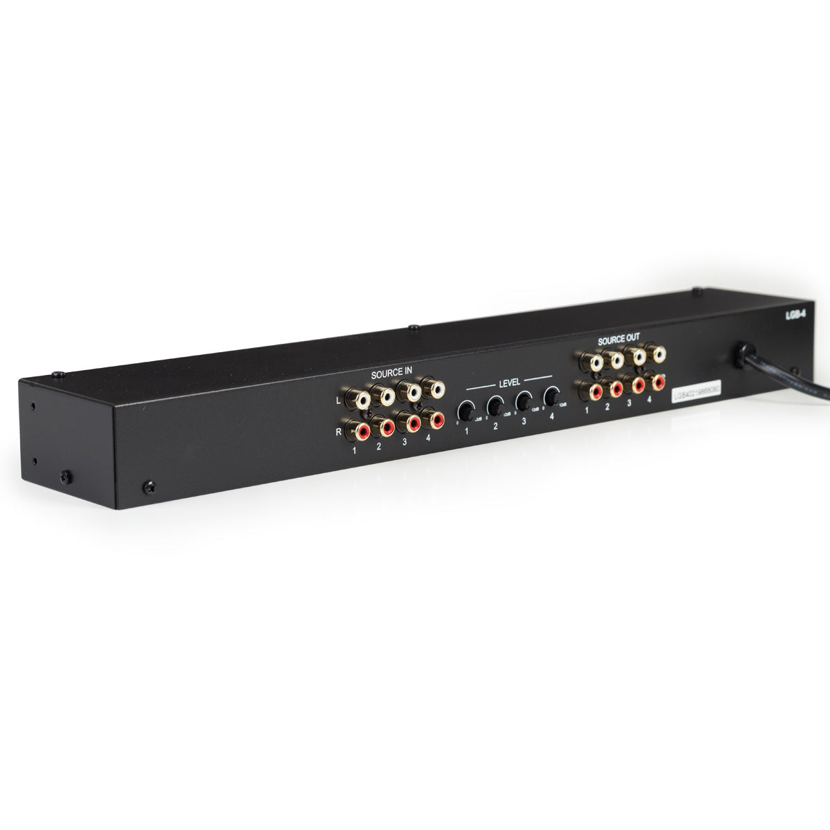 LGB-4 Line-Level Gain Booster for 4 Sources – Home Theater Direct Inc