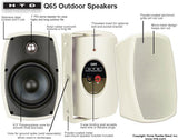 Q65 Outdoor Speakers PAIR