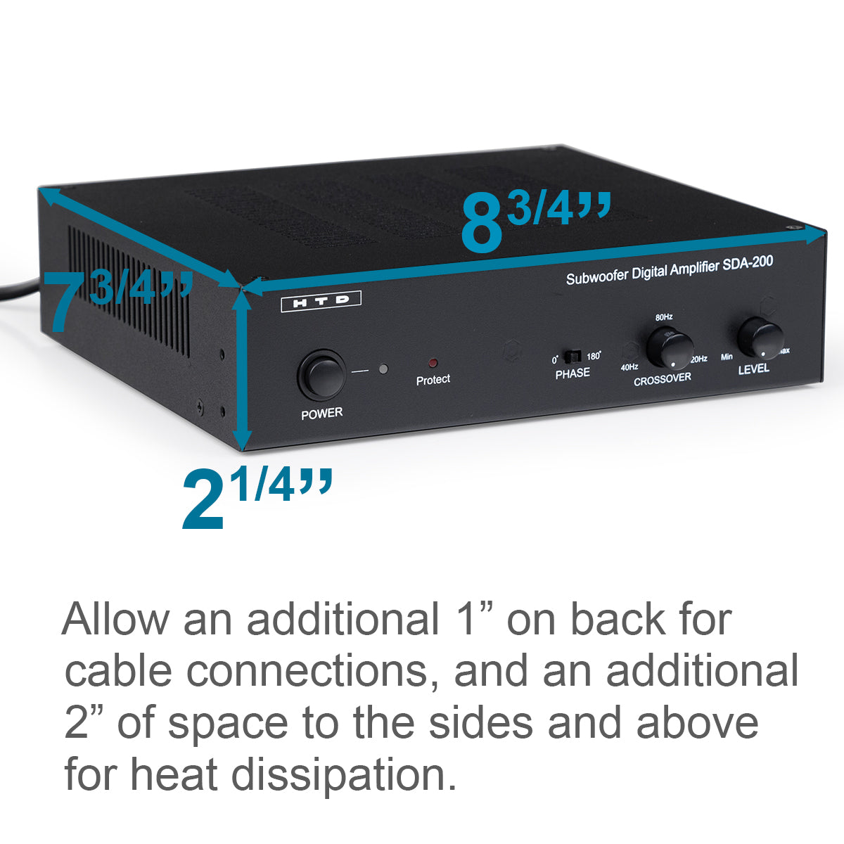 SDA-200 Subwoofer Amplifier