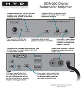 SDA-200 Subwoofer Amplifier