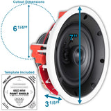 SDX-R50 In-Ceiling Speakers PAIR
