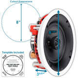 SDX-R65 In-Ceiling Speakers PAIR