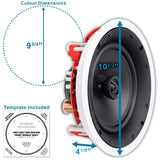 SDX-R80 In-Ceiling Speakers PAIR