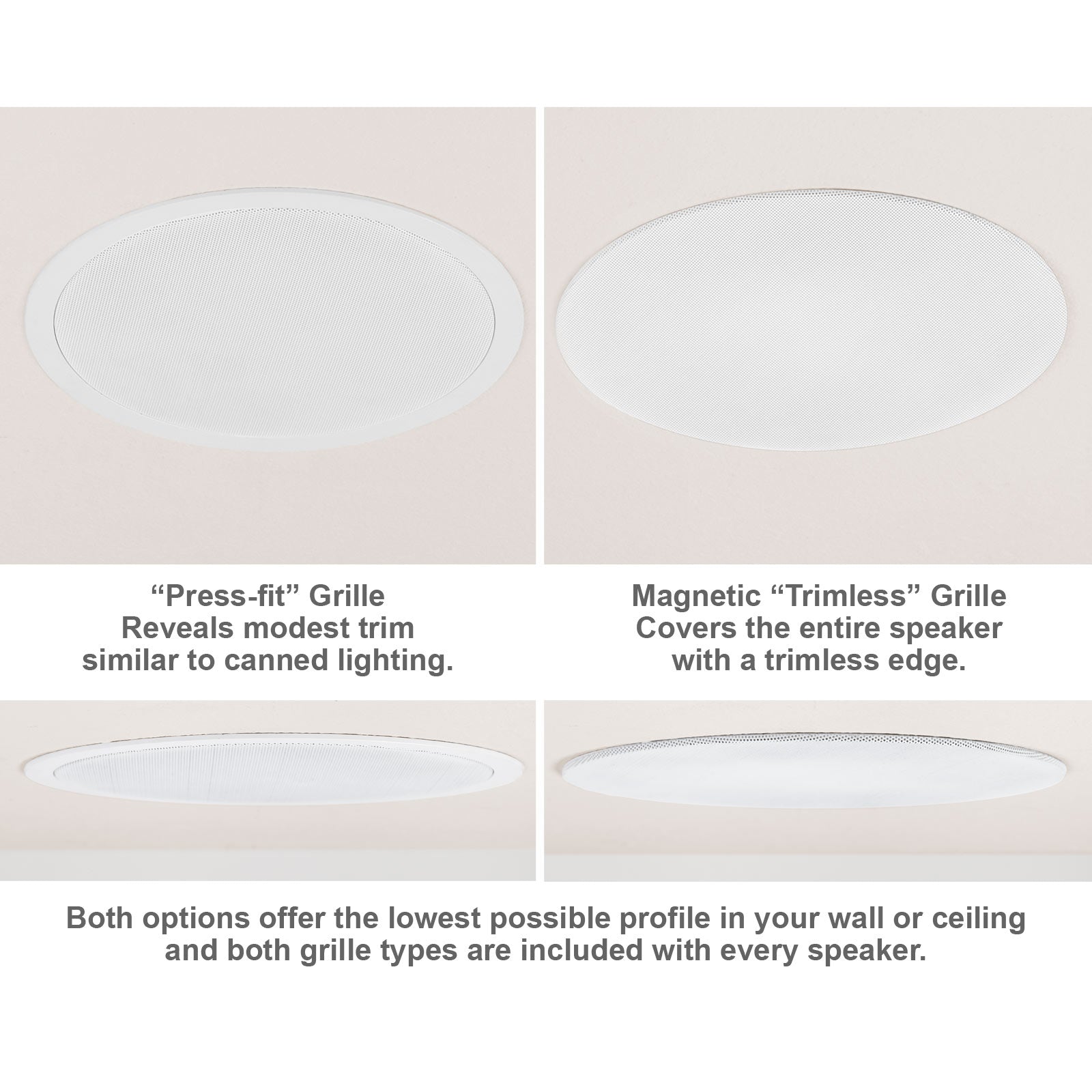 SDX-R80 In-Ceiling Speakers PAIR – Home Theater Direct Inc
