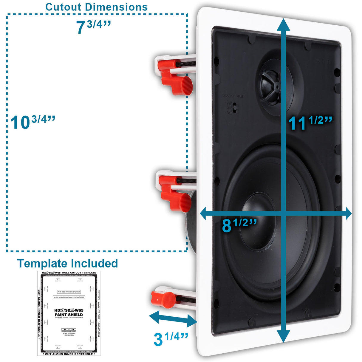 SDX-W65 Single Speaker EACH