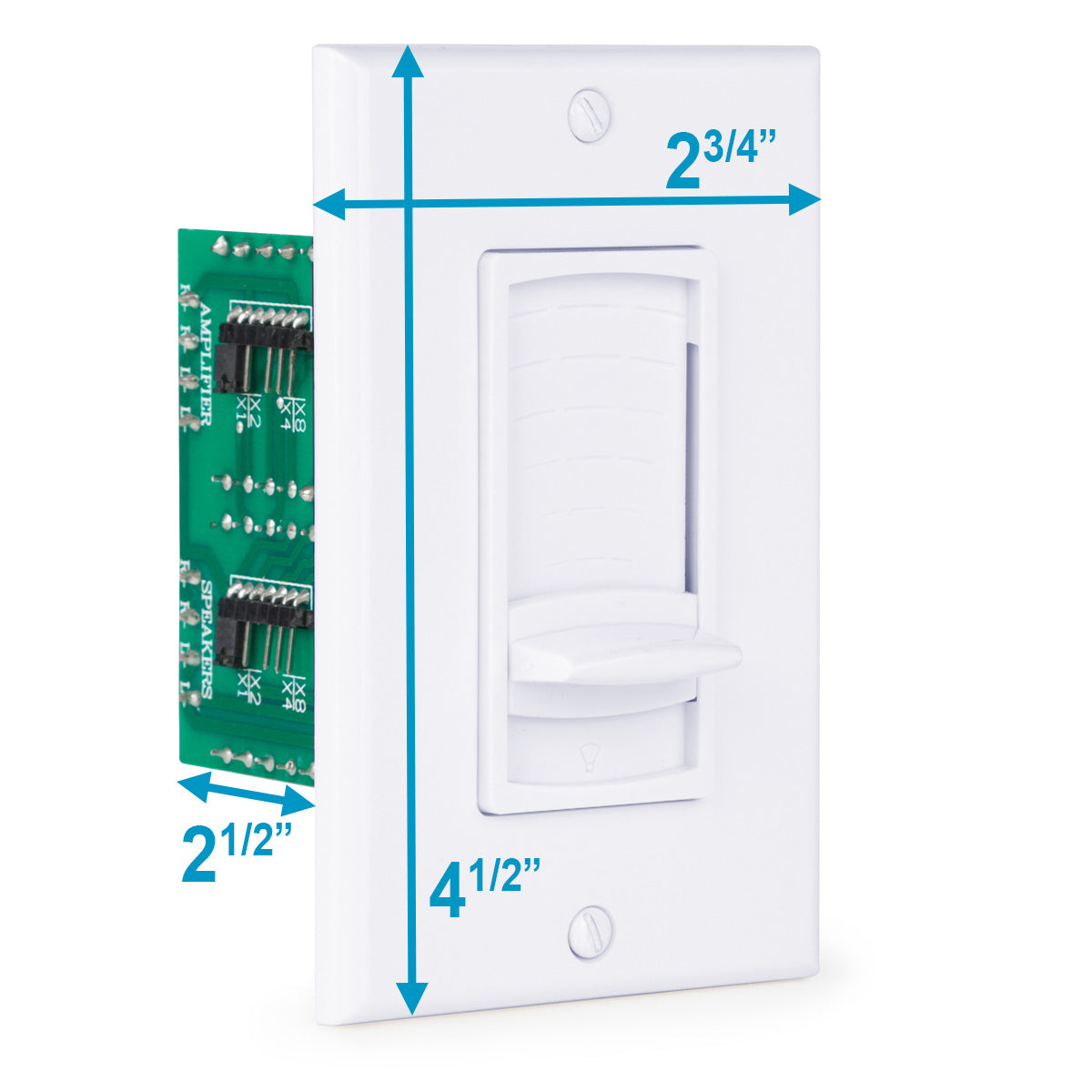Stereo Volume Control - Slide Type