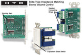 Stereo Volume Control - Slide Type