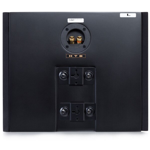 Level Three Surround Speaker - Back - cable terminals and wall brackets