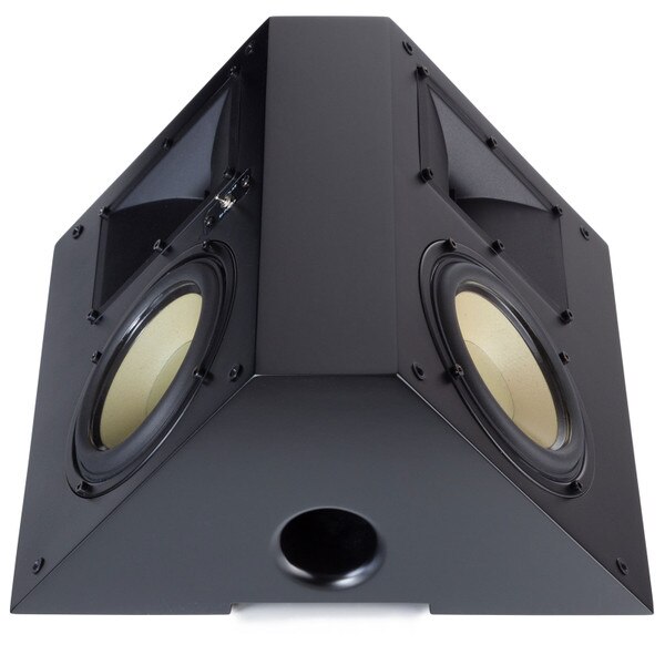 Level Three Surround Speaker - bottom - showing port