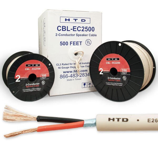 Htd Speaker And Subwoofer Cables Single Hd In Wall Ceiling