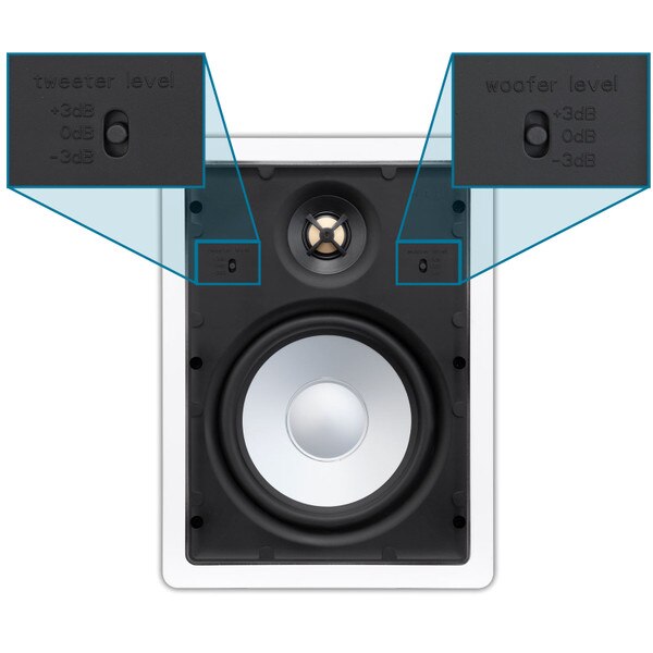HDX-W65 Woofer/Tweeter Level Switches