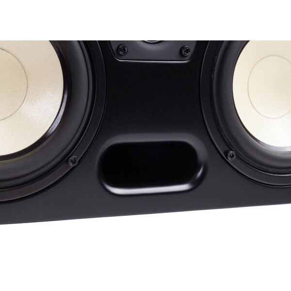 Level Two Center Channel Cabinet Speaker - Black - close-up of port