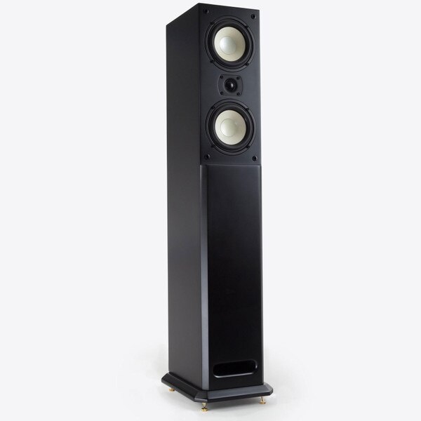 Level Two Tower Cabinet Speakers - Black - without grille