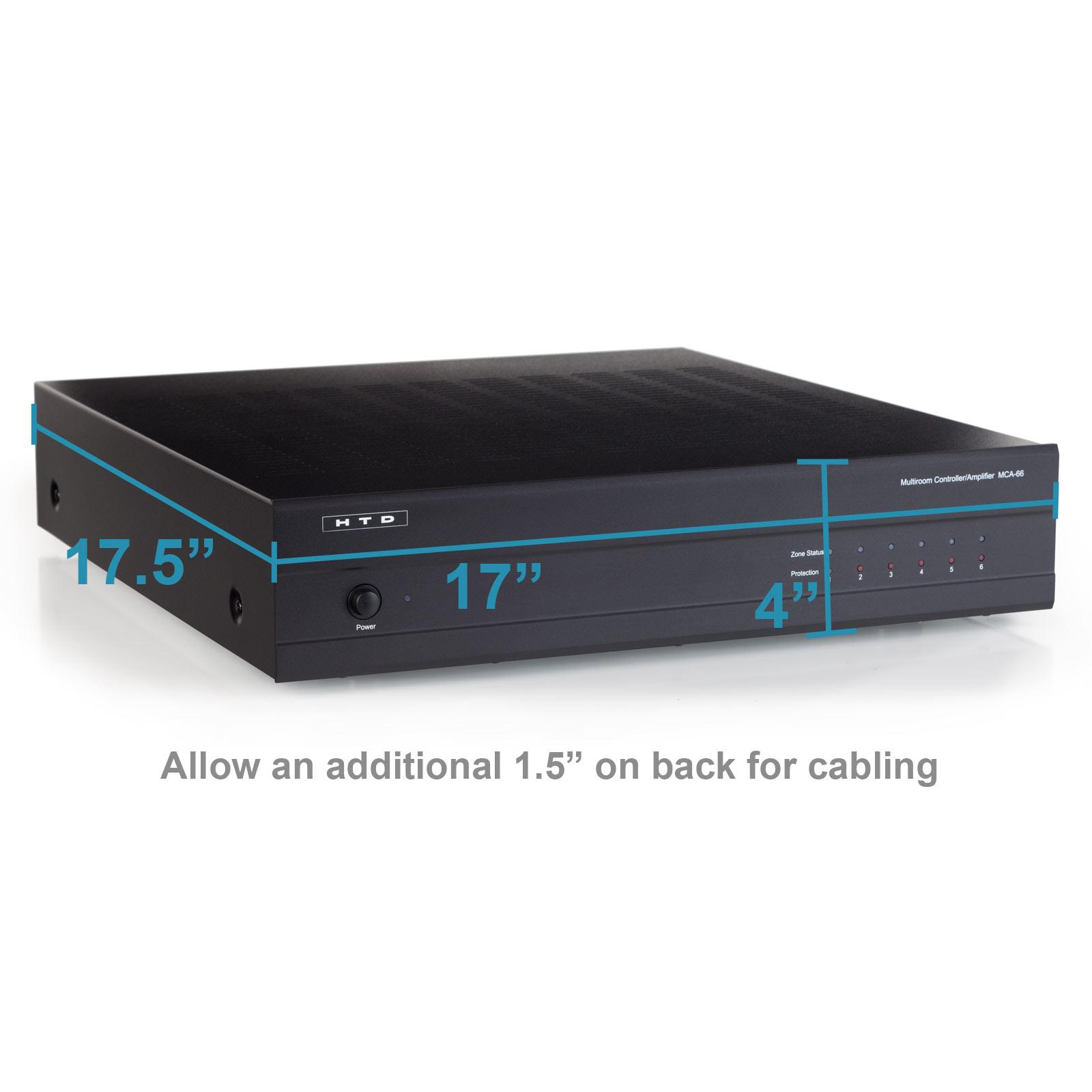 MCA-66 Multi-Zone Controller/Amplifier