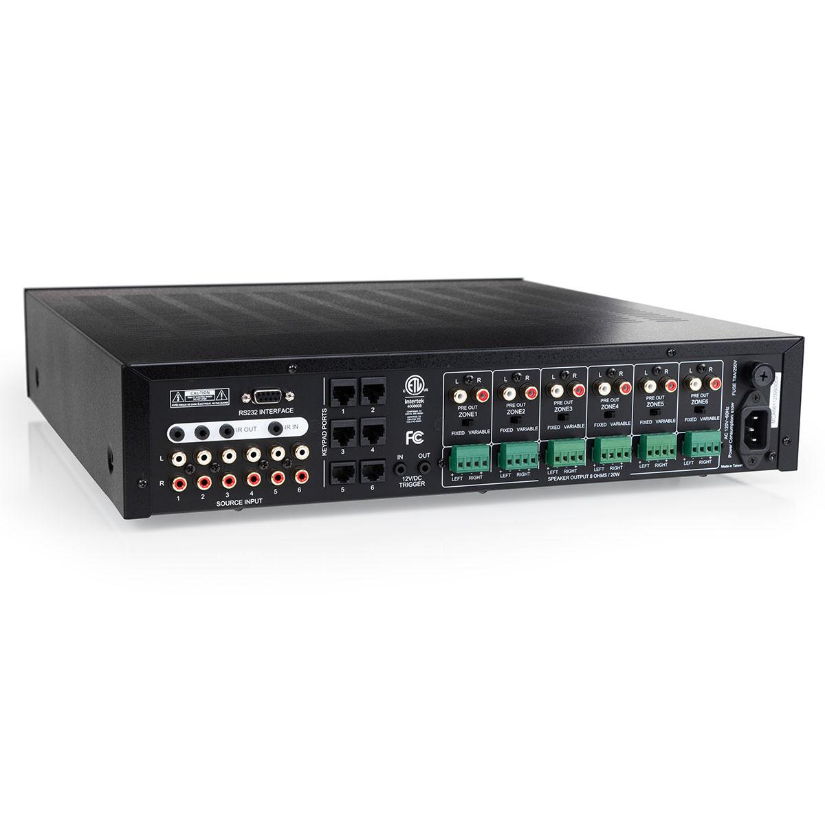 MCA66 MultiZone Controller/Amplifier