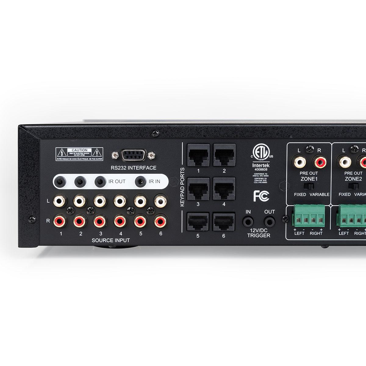 MCA66 MultiZone Controller/Amplifier